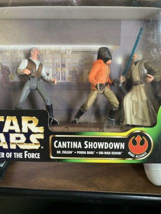 Kenner Star Wars The Power Of The Force: Cantina Showdown - Dr.  Evazan,  Ponda.