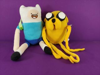 Adventure Time Finn & Jake The Dog Plushes 12” Cartoon Network