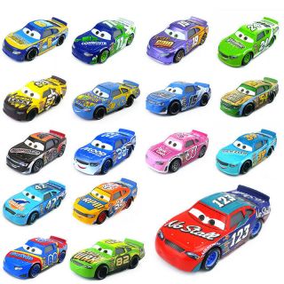Mattel Disney Pixar Cars 3 Racers No.  4 - No.  123 Diecast Toy Vehicle 1:55 Kids Gift