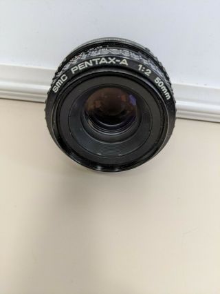 Vintage Pentax Lens Smc Pentax - A 50mm 1:2