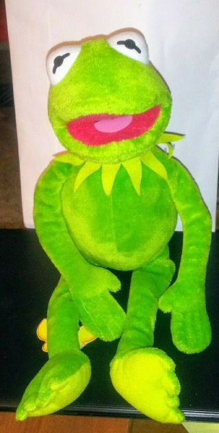 Ty Muppets Kermit The Frog Beanie Buddies Plush 16 "
