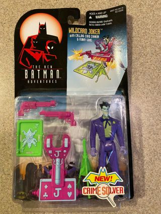 Batman Wildcard Joker Figure W/card Cannon & Guns The Batman Adventures