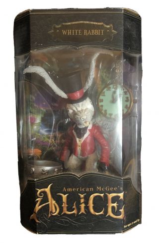 American Mcgee’s Alice - White Rabbit Collectible Figure Ea Games 2003