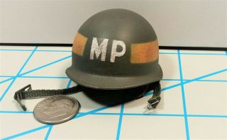 Did Bryan Wwii Us Military Police Metal Helmet 1/6 Scale Toys Soldier Dragon Mp