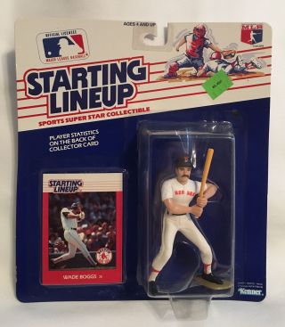 Wade Boggs Boston Red Sox 1988 Kenner Starting Lineup Action Figure