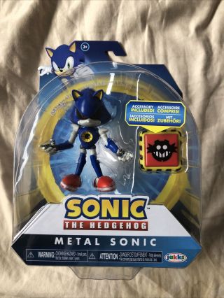 Sonic The Hedgehog Wave 2 Metal Sonic 4 " Articulated Action Figure