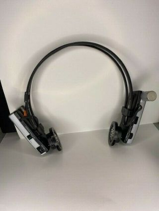 Vintage Sony Mdr - R9 Fm/am Walkman Stereo Headphone Receiver - No Earpad Cushions
