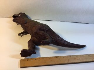 Vintage T - Rex Tyrannosaurus Rex & Edaphosaurus Dinosaur Toy Figures Collectable 3