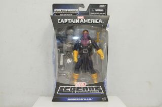 Marvel Legends Captain America Soldiers Of A.  I.  M.  Baf Mandroid Hasbro Baron Zemo