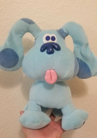 Blues Clues Vtg Stuffed Plush Blue Puppy Dog Figurine Plush Toy ❤