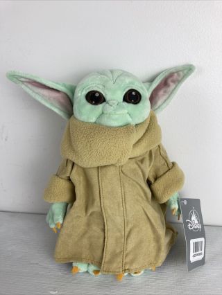 Star Wars Mandalorian “the Child” Baby Yoda Plush 11” Doll 2020 Official Disney