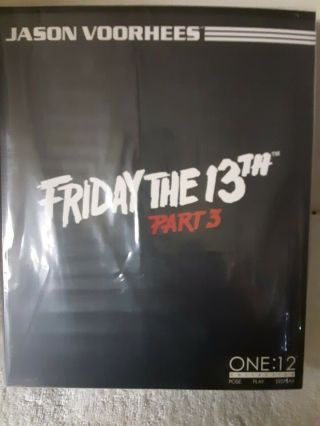 Mezco Toys One:12 Friday The 13th Part 3 Jason Voorhees Action Figure