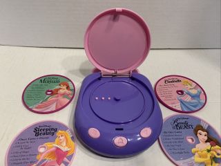 Disney Princess Music Player And 4 Princess Discs 2004 Readers Digest 2