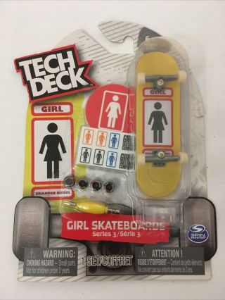 Ultra Rare Tech Deck Girl Series 3 Skateboard Retro Skate Board