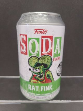 Funko Soda Rat Fink Hot Rod Ed Big Daddy Roth Limited Edition Figure