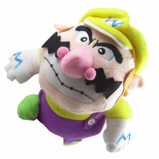 Mario Brothers 8 " Wario Plush Doll Figure Stuffed Toy