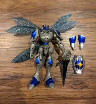 Ban Dai Digimon Warp Digivolving Gallantmon Chaos Mode Figure Toy Blue