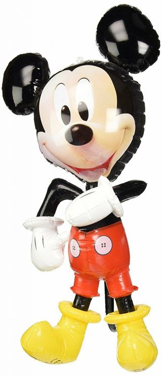 Mickey Mouse Inflatable Character " On Offer " Height 52cm