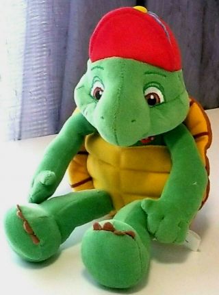 Collectible Imports Dragon Plush Franklin Turtle Franklin And Friends 10 " Approx