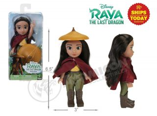 Disney Raya And The Last Dragon Petite Raya With Cape & Hat 6 " Doll Nib 2021
