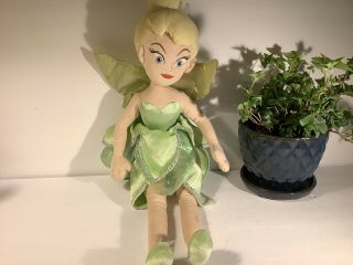 Tinkerbell Plush Doll Disney Fairy 20”