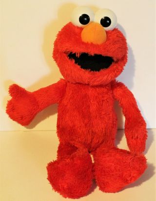 Hasbro Tickle Me Elmo Sesame Street Laughing Talks Giggling Stuffed Plush