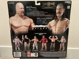 WWF WWE Jakks Classic Superstars Stone Cold Steve Austin Vs Jake Snake Roberts 2
