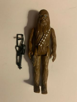 1977 Vintage Star Wars Loose Chewbacca Complete W/original Weapon