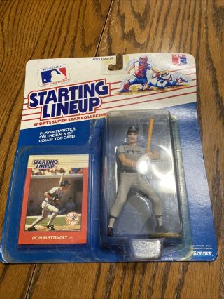 1988 Don Mattingly York Yankees Rookie Starting Lineup