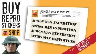 Action Man Jungle River Craft Stickers