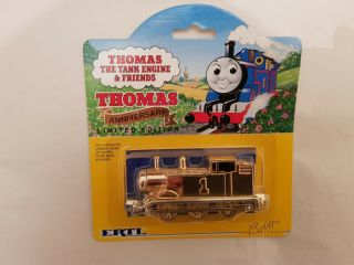 Thomas & Friends Ertl Limited Edition Metallic Gold Thomas Train Diecast