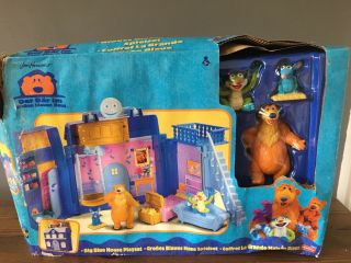 Bear In The Big Blue House Carry Case Playset & Figures Jim Henson