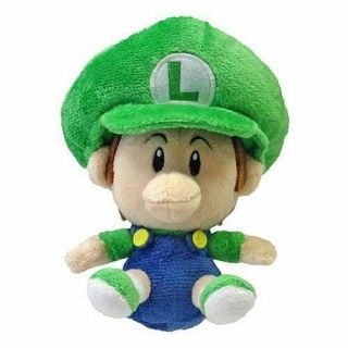 Official Mario Plush 5 " Baby Luigi