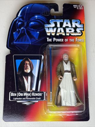 Star Wars Power Of The Force / Ben (obi - Wan) Kenobi Action Figure / Kenner 1995