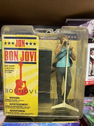 Mcfarlane Toys Jon Bon Jovi Collectors Figure - In Clamshell