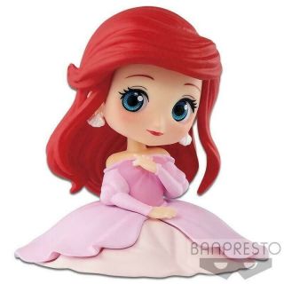 Disney Character The Little Mermaid Ariel Sitting Q Posket Petit Figure [ver A]