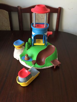 PAW PATROL Weebles Playset Pull & Play Seal Island Only 2