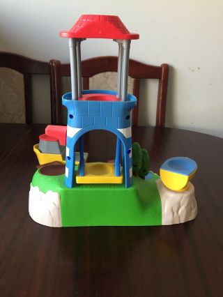PAW PATROL Weebles Playset Pull & Play Seal Island Only 3