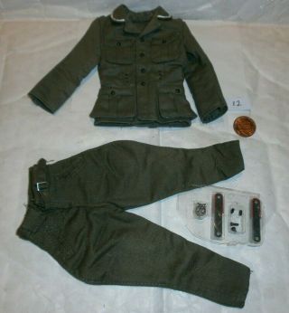 Dragon German Jacket And Trousers (12) 1/6th Scale Toy Accessory