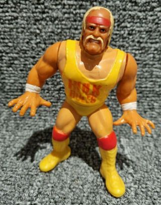 Vintage Wwf Hulk Hogan Wrestling Figure 1990 Hasbro Titan