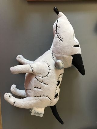 Disney Store Frankenweenie Sparky Dog Soft Plush Figure 8” X 11” Approx Medium