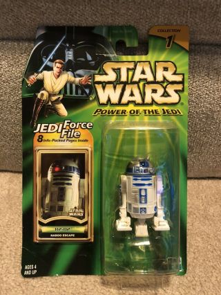 Star Wars Power Of The Jedi R2 - D2 Naboo Escape Action Figure