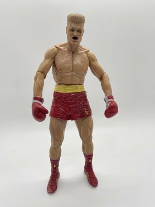 Neca Rocky Iv Ivan Drago 40th Anniversary Series 2 Action Figure Red Trunks 2012