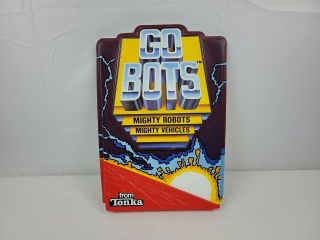 Vintage Gobots Tonka Toy Advertising Store Sign Action Figures Plastic Sign Rare