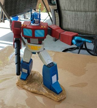 Hard Hero Enterprises Transformers Optimus Prime Cast Porceln.  Statue 0284/3000