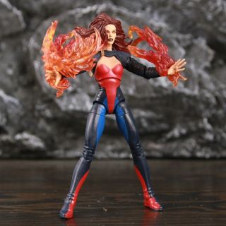 X Men Dark Phoenix Jean Grey 6 " Action Figure Firebird Fire Balls Sophie Turner