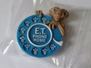 1984 E.  T.  The Extra Terrestrial Avon " Phone Home " Coin Holder Key Chain