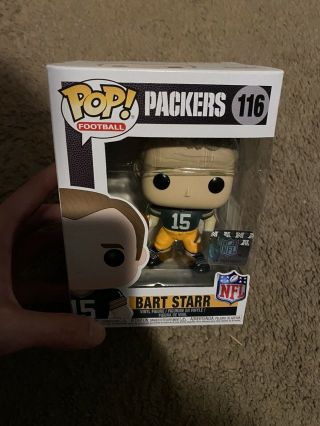Funko Pop Nfl Legends Packers Bart Starr