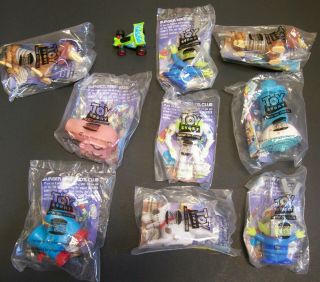 Disney Toy Story Set Of 10 Toys Burger King Kids Meal 1996 Bags