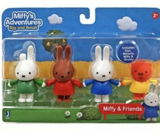 Miffy & Friends Miffys Adventures Big & Small Figures Walmart Exclusive